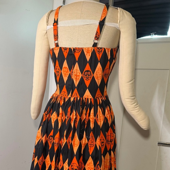 Vixen by Micheline Pitt TRICK R TREAT™ SWEETHEART SWING DRESS HALLOWEEN - Picture 6 of 9